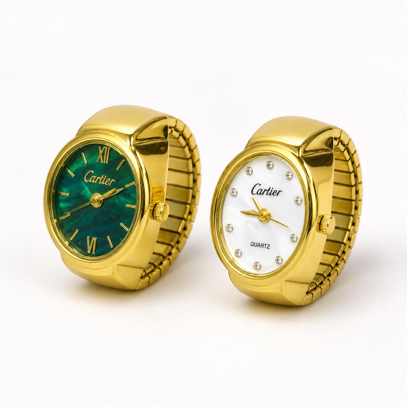 Gold Ring + Watch Set